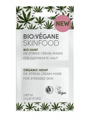 Bio Vegane Skinfood  Bio Hanf Creme Mask